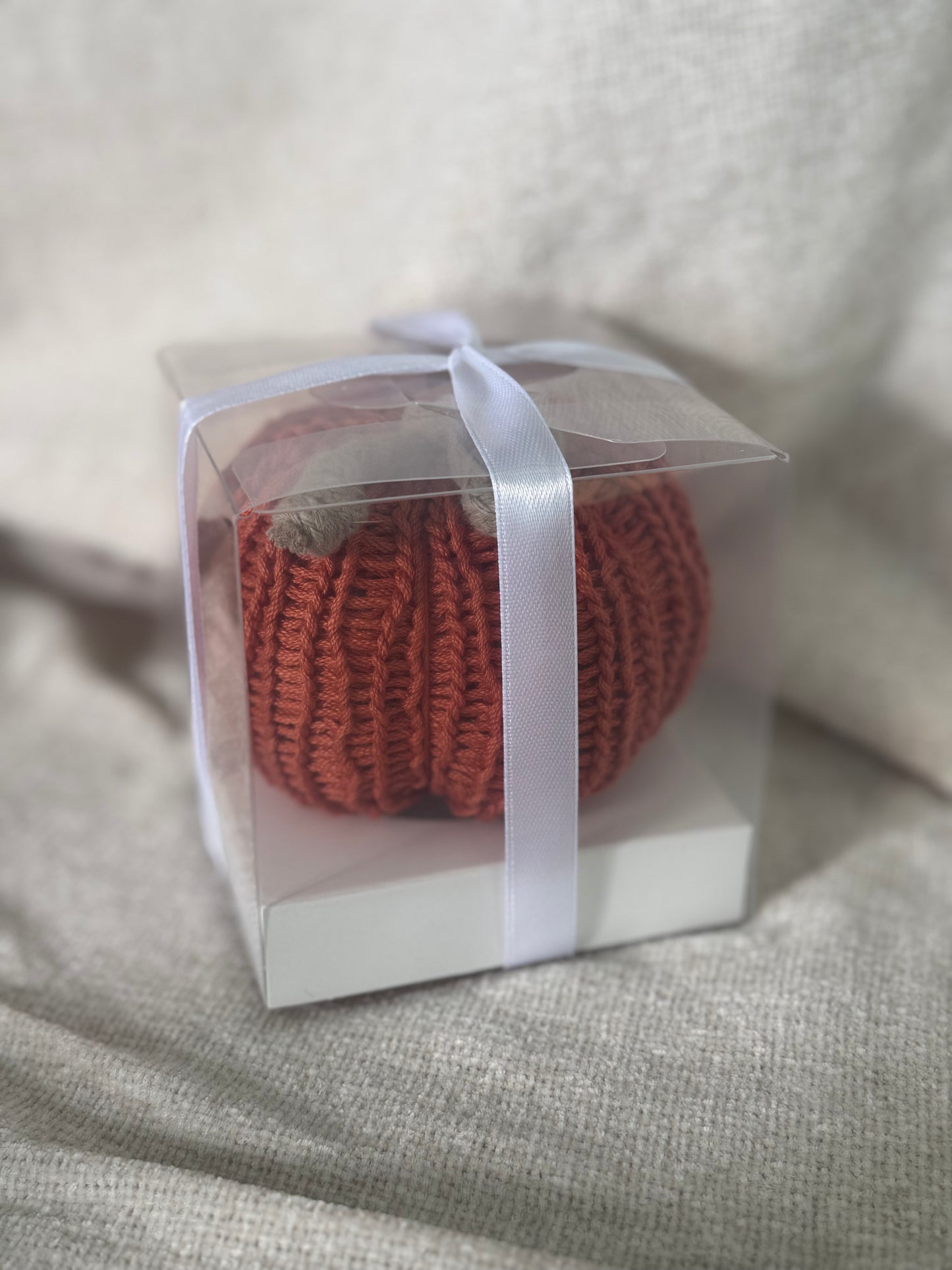 Set 4 calabazas tejidas a mano