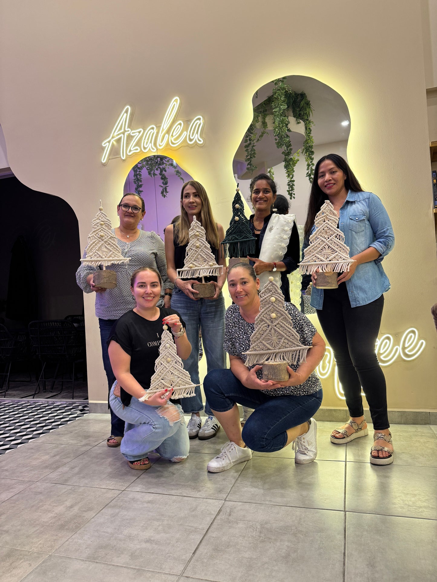 Curso Navideño Presencial + DIY KIT árbol de navidad grande