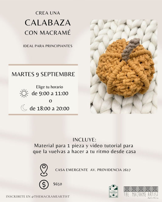 2 Cursos Macramé OTOÑO