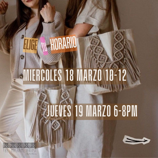 Curso Macramé Marzo
