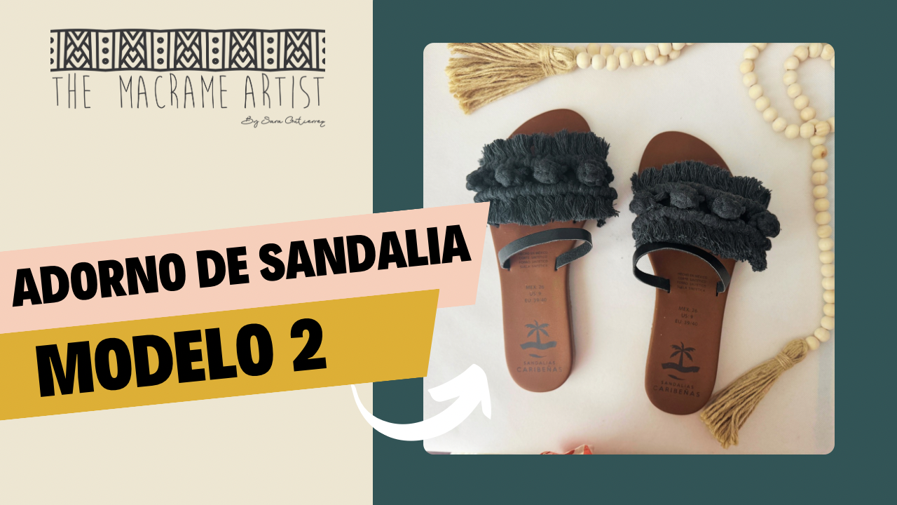 Curso online: Sandalias de Macramé