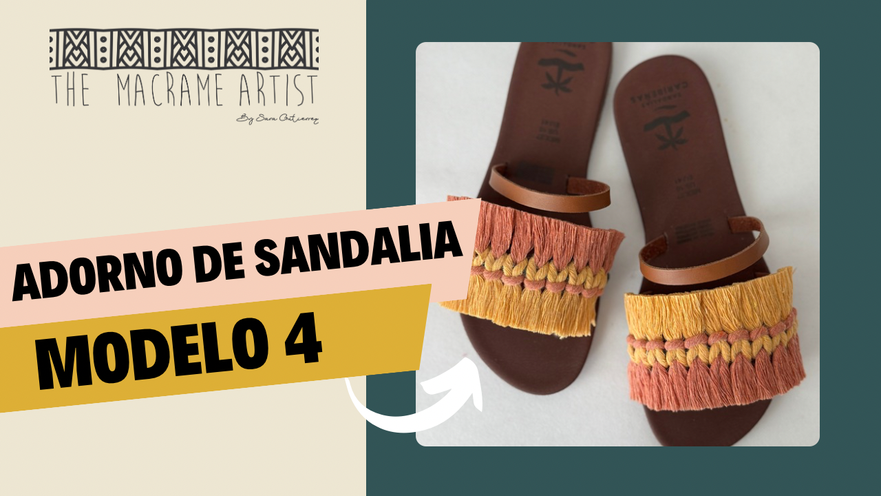 Curso online: Sandalias de Macramé