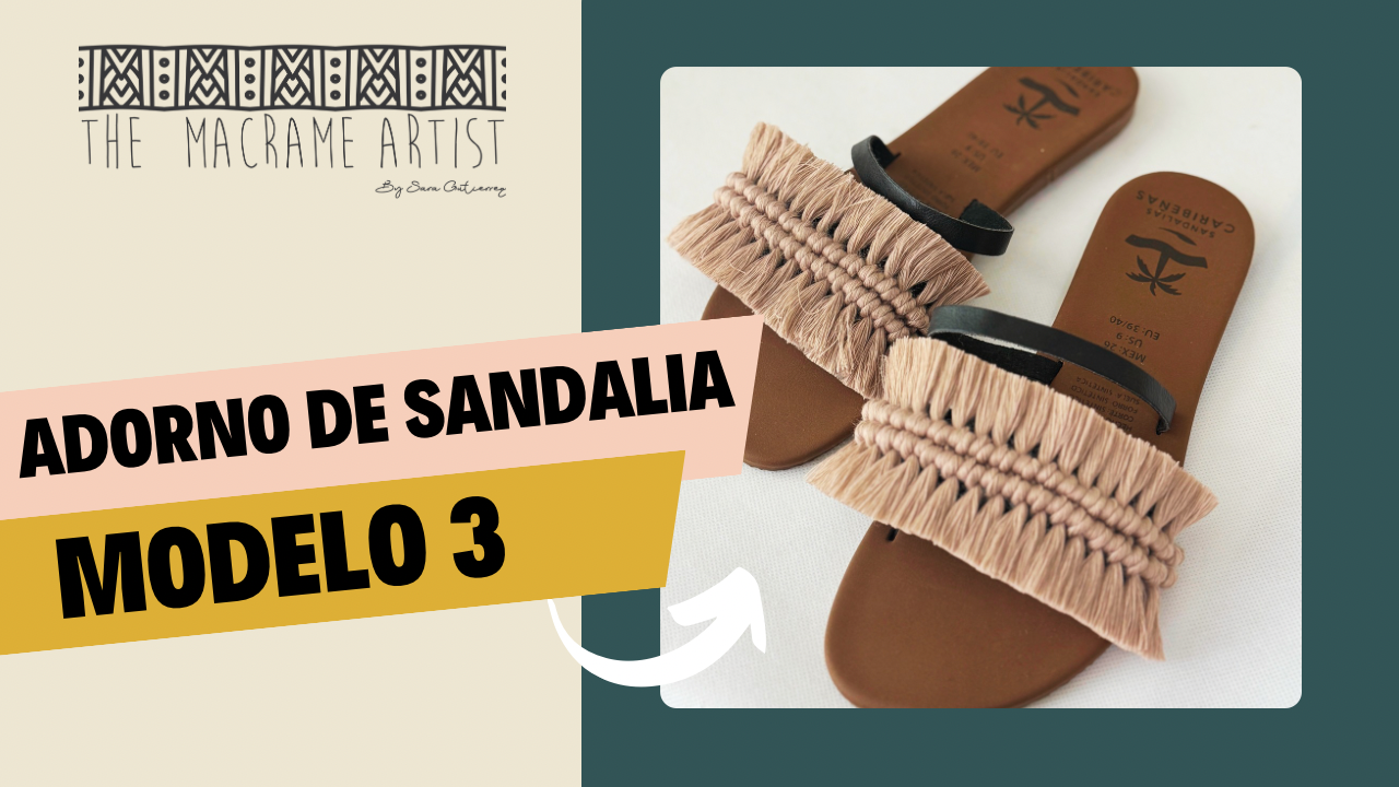 Curso online: Sandalias de Macramé