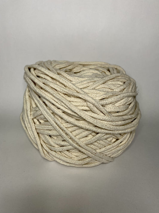 Cuenda para Macramé 3mm color crudo