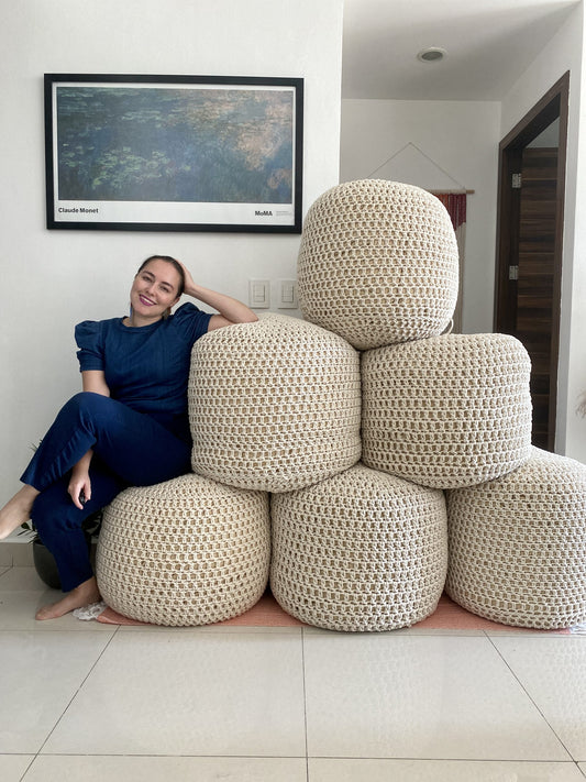 Sillón tipo puff Valladolid