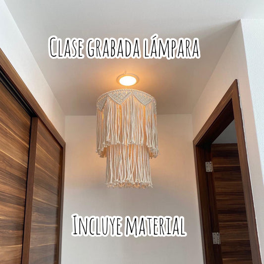 Clase de Lamp Shades (pantalla para lámpara) ¡incluye material!