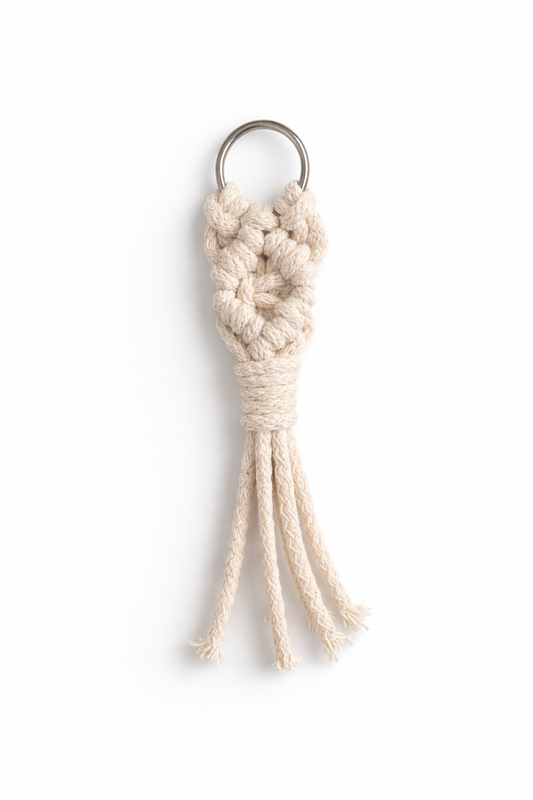 Pack de 20 llaveros de Macramé, ideales para recuerditos