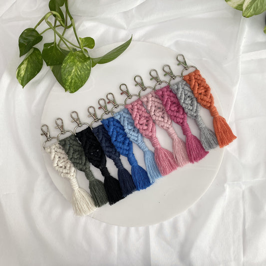 Llaveros de Macramé