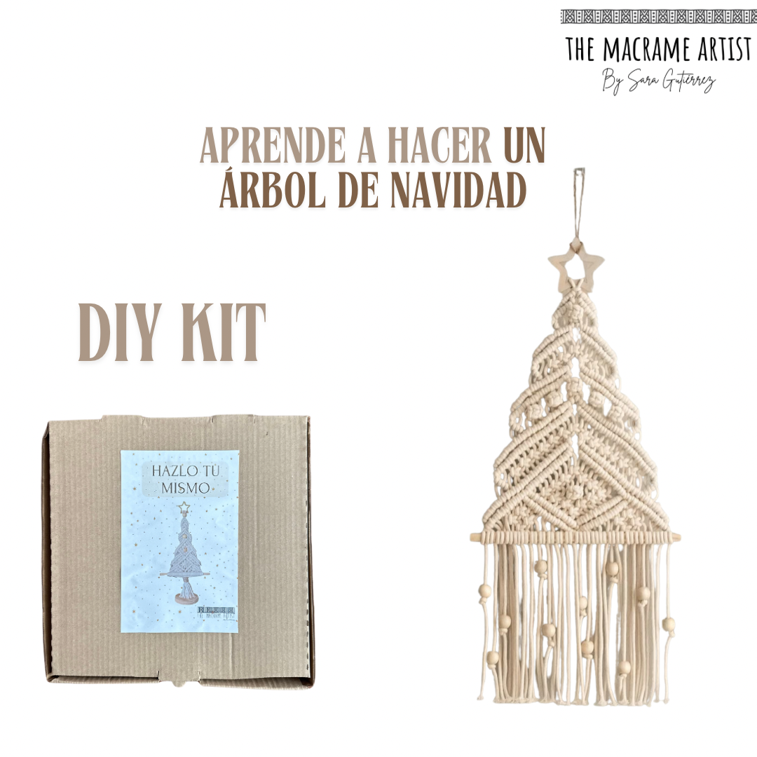 COMBO 2 DIY KIT Navideños de Macramé