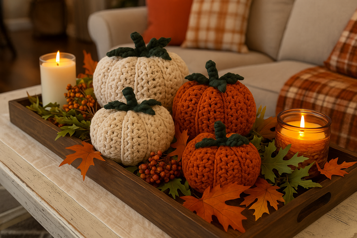 Clase online: calabaza de macramé