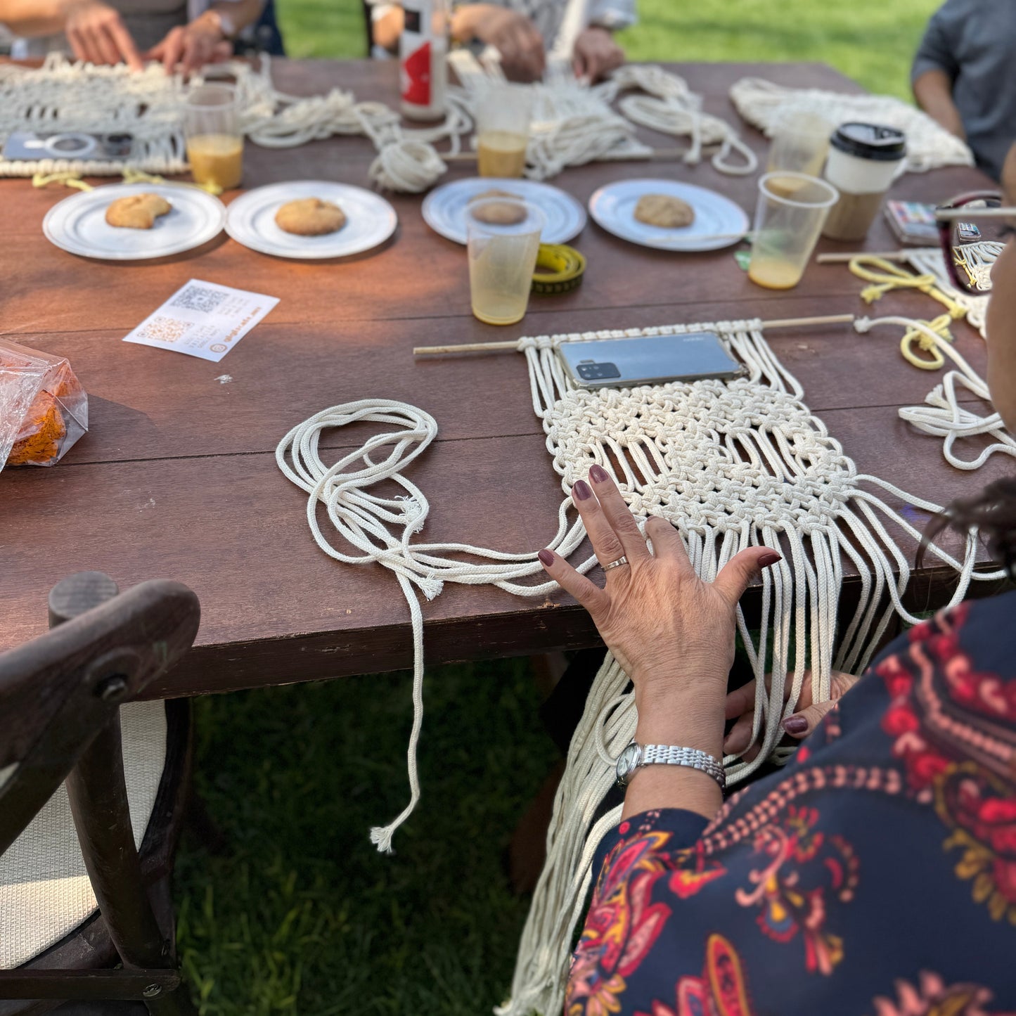 Curso Grupal Catrina Macramé