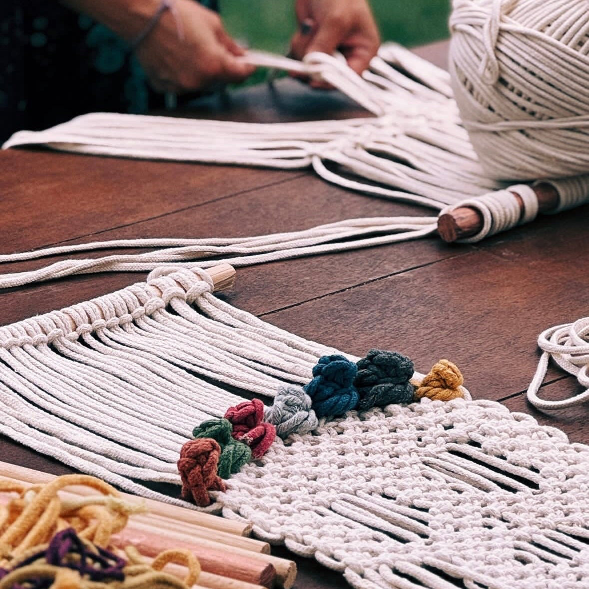 Curso Grupal Catrina Macramé