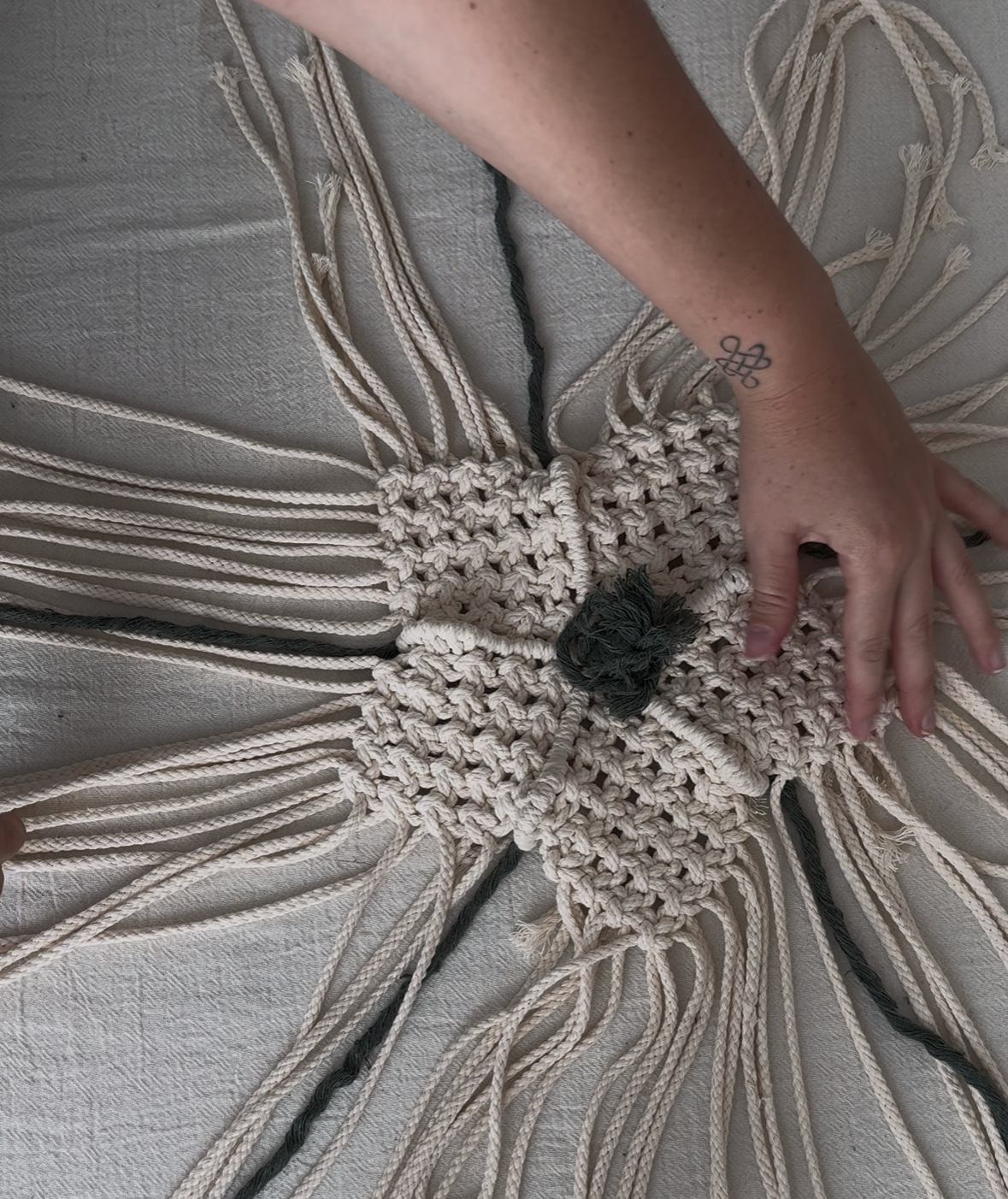 Clase online: calabaza de macramé