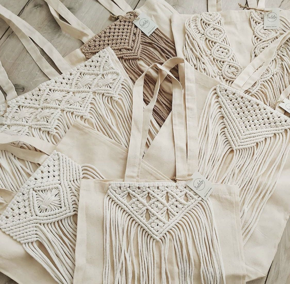 DIY KIT: decora una bolsa con Macramé