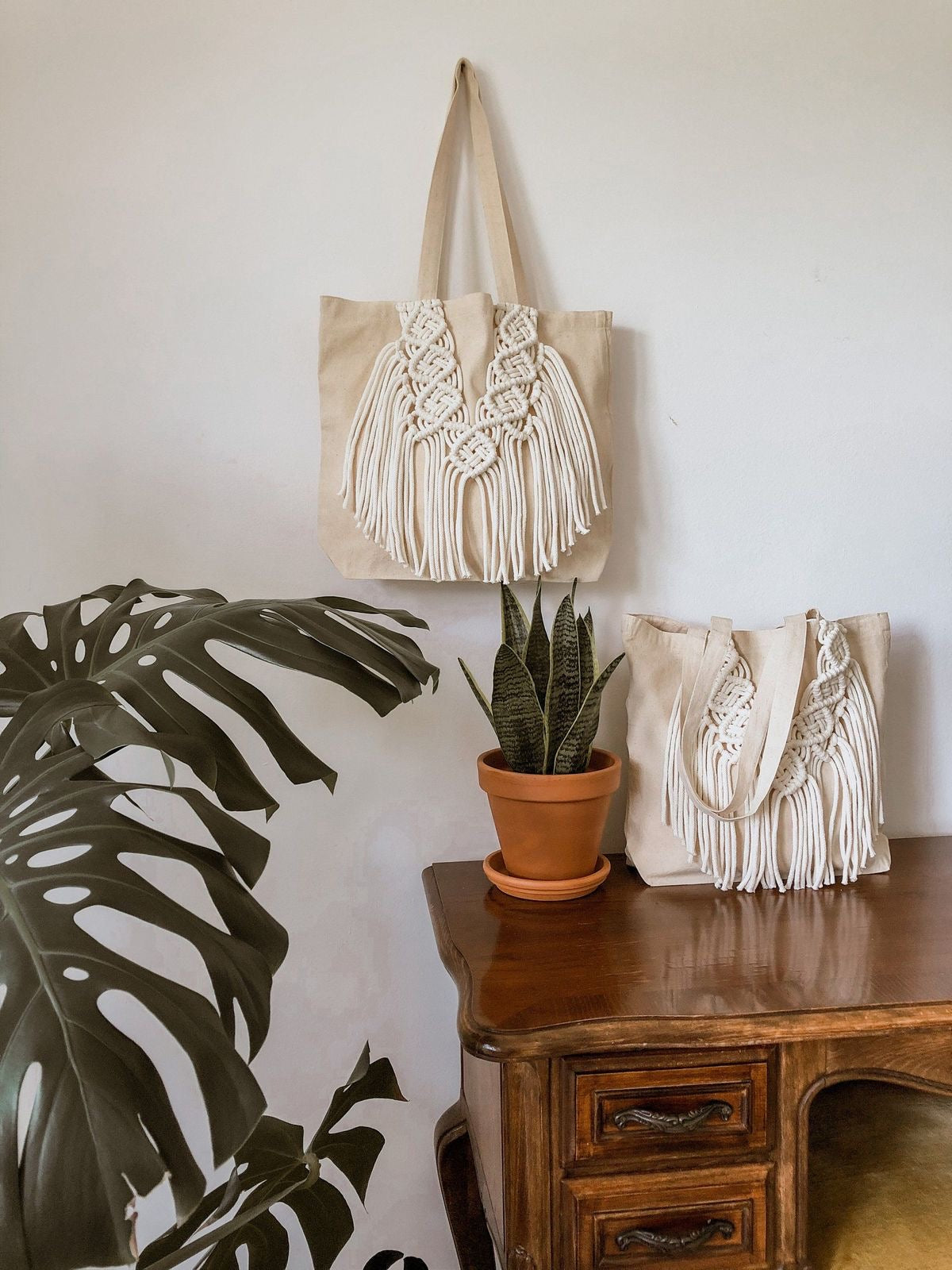 DIY KIT: decora una bolsa con Macramé