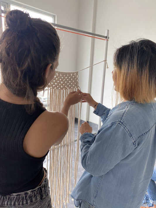 Clase individual y presencial con Sara (The Macramé Artist)