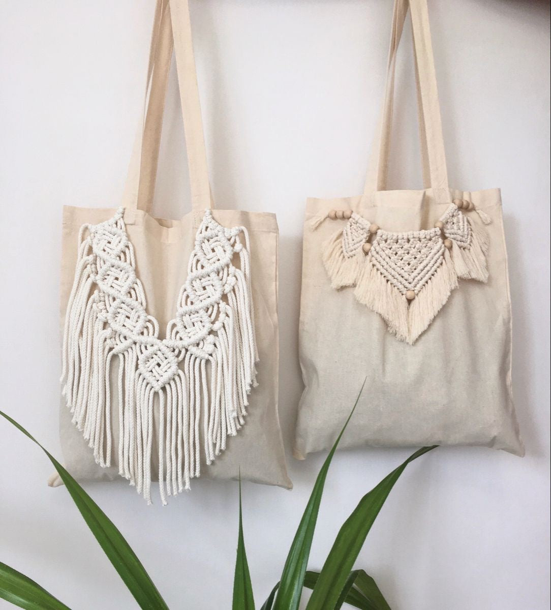 DIY KIT: decora una bolsa con Macramé