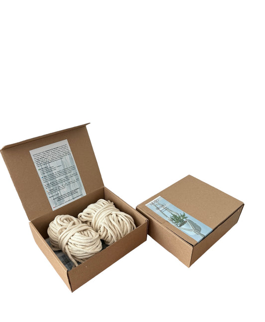 DIY Kit: Aprende a hacer 2 porta macetas + Clase Online