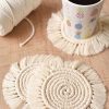 DIY Kit: Haz 4 porta tazas de Macramé + Clase online